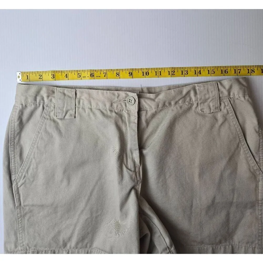Calvin Klein Jean Shorts Sz 12 Tan